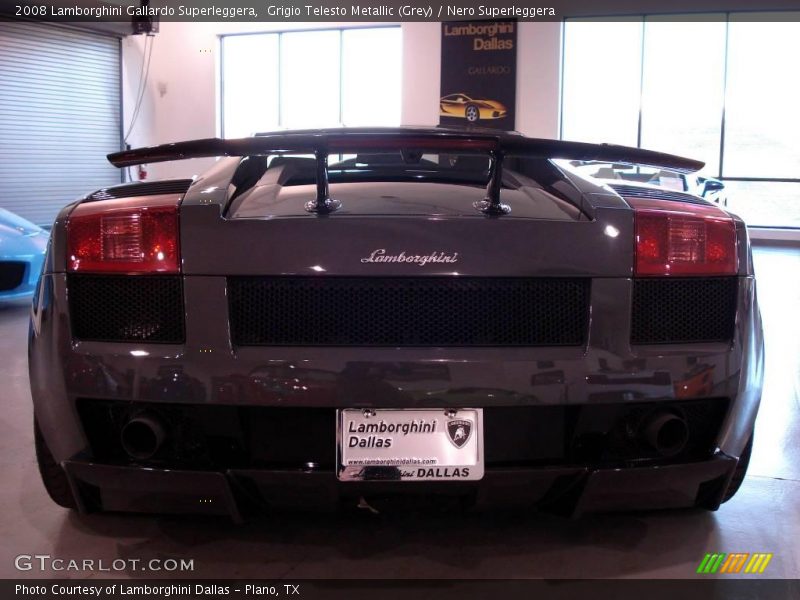Grigio Telesto Metallic (Grey) / Nero Superleggera 2008 Lamborghini Gallardo Superleggera