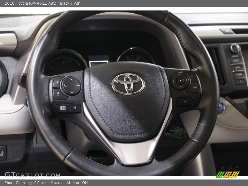 Black / Ash 2018 Toyota RAV4 XLE AWD
