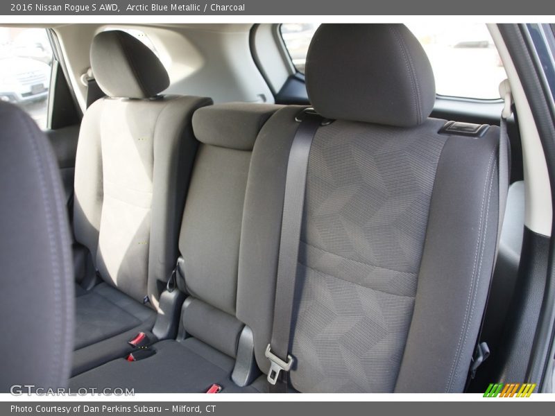 Arctic Blue Metallic / Charcoal 2016 Nissan Rogue S AWD