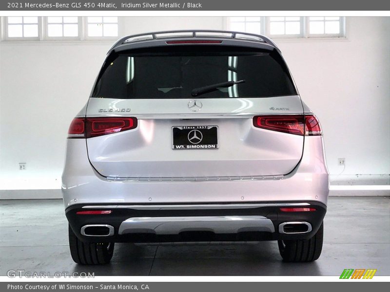 Iridium Silver Metallic / Black 2021 Mercedes-Benz GLS 450 4Matic