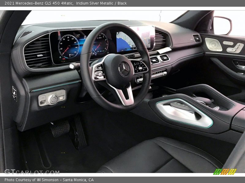 Iridium Silver Metallic / Black 2021 Mercedes-Benz GLS 450 4Matic