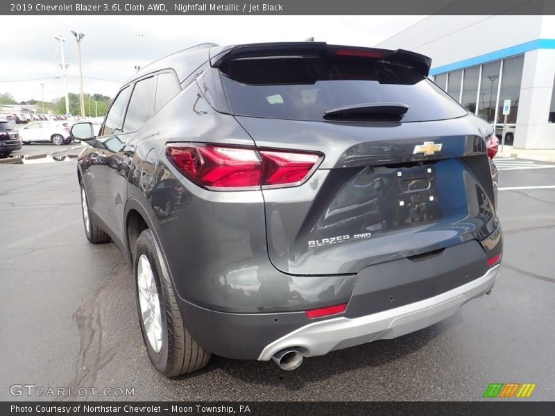 Nightfall Metallic / Jet Black 2019 Chevrolet Blazer 3.6L Cloth AWD