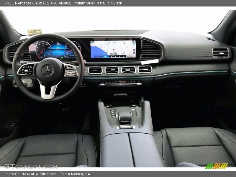 Iridium Silver Metallic / Black 2021 Mercedes-Benz GLS 450 4Matic