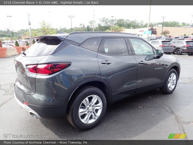 Nightfall Metallic / Jet Black 2019 Chevrolet Blazer 3.6L Cloth AWD