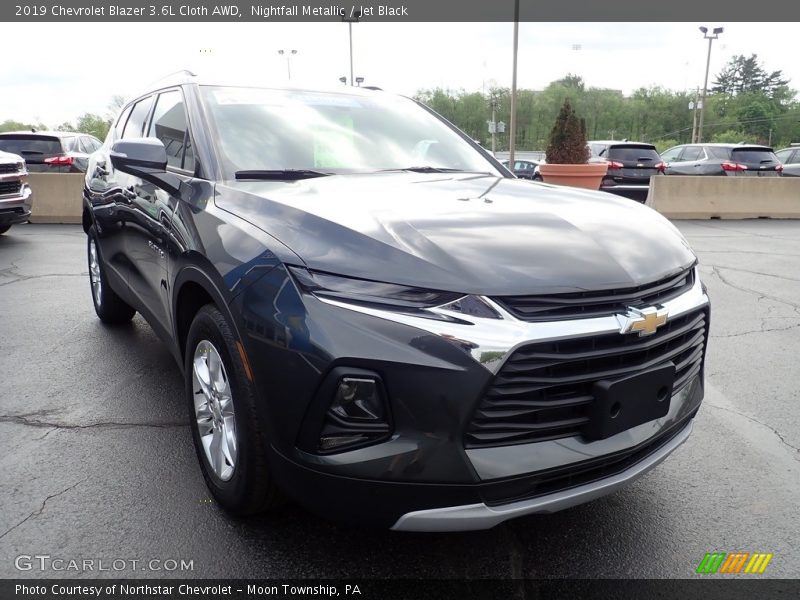 Nightfall Metallic / Jet Black 2019 Chevrolet Blazer 3.6L Cloth AWD