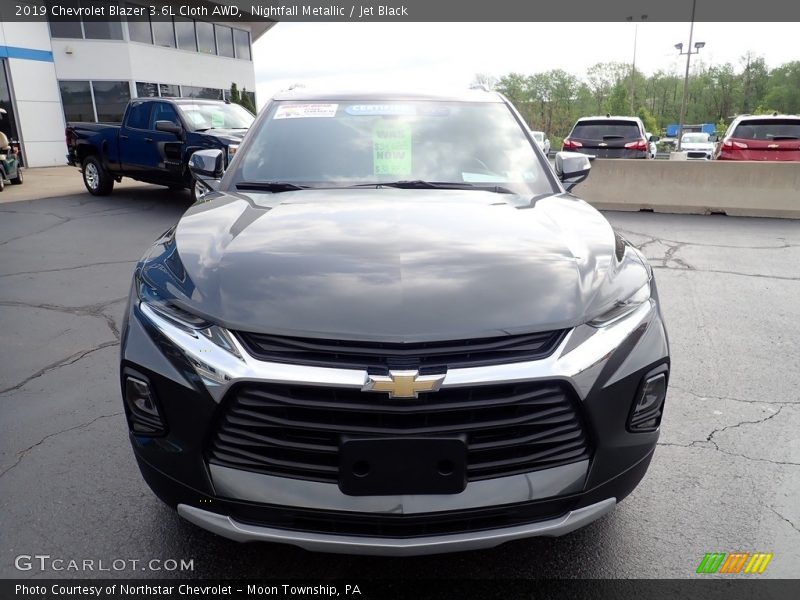 Nightfall Metallic / Jet Black 2019 Chevrolet Blazer 3.6L Cloth AWD