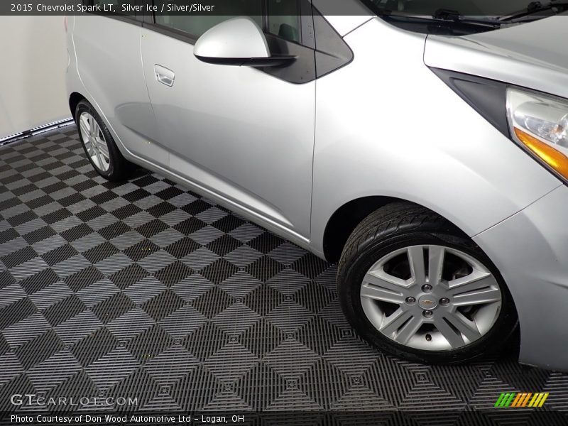 Silver Ice / Silver/Silver 2015 Chevrolet Spark LT
