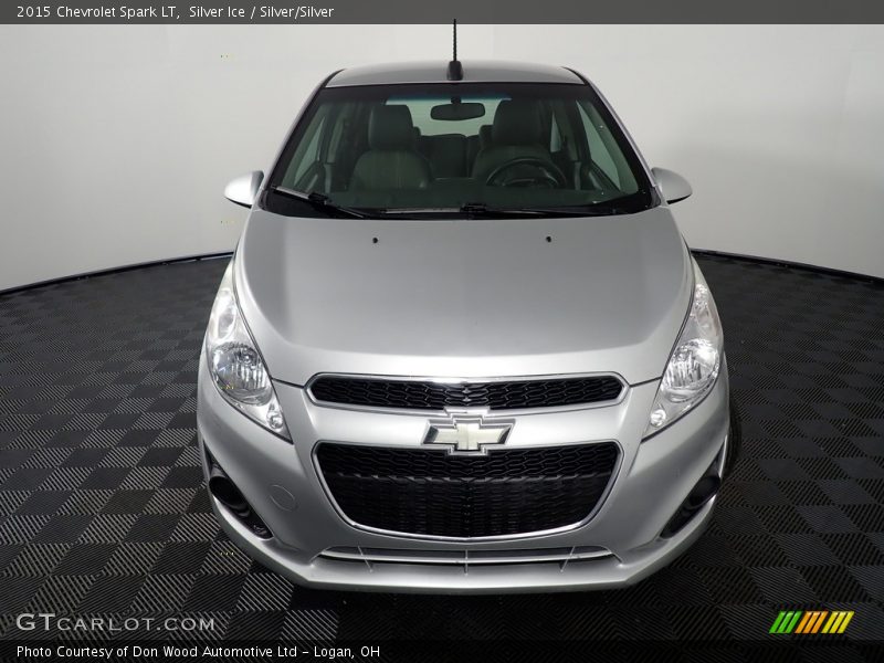 Silver Ice / Silver/Silver 2015 Chevrolet Spark LT