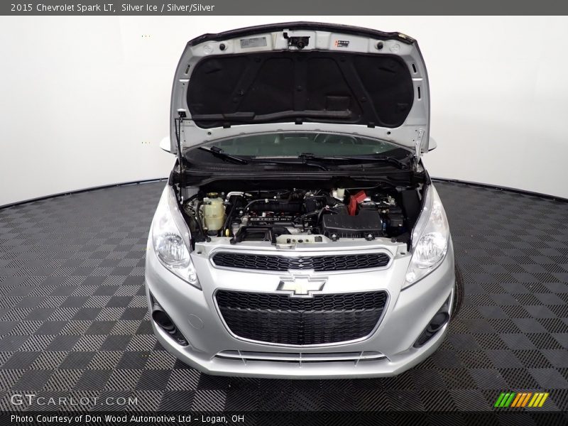 Silver Ice / Silver/Silver 2015 Chevrolet Spark LT