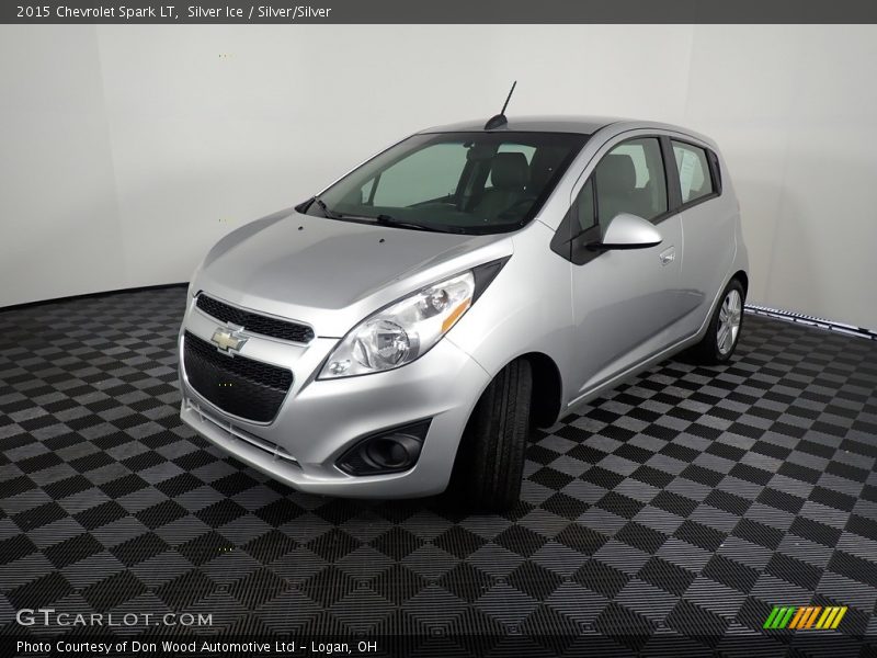 Silver Ice / Silver/Silver 2015 Chevrolet Spark LT