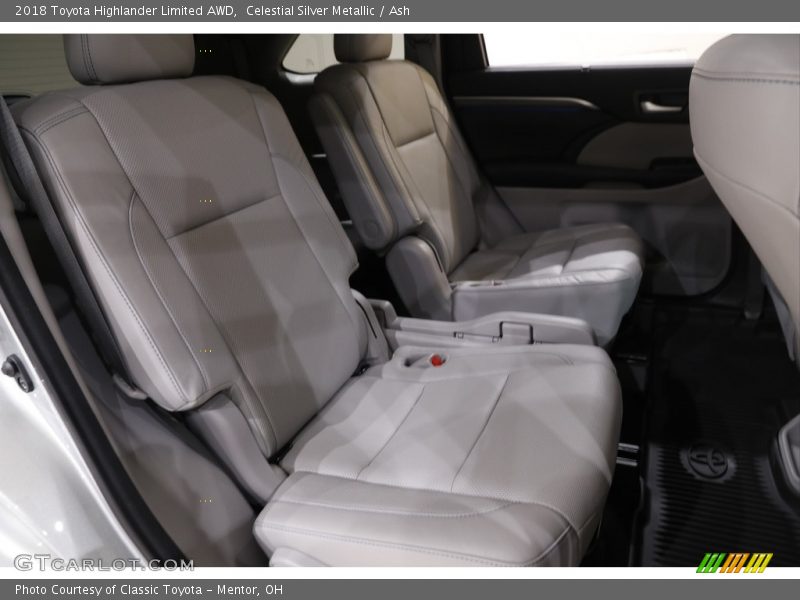 Celestial Silver Metallic / Ash 2018 Toyota Highlander Limited AWD