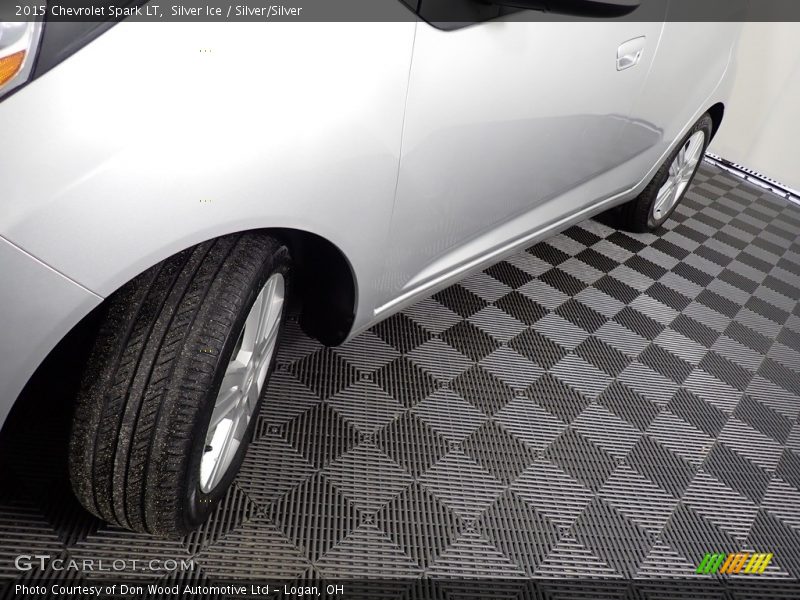Silver Ice / Silver/Silver 2015 Chevrolet Spark LT