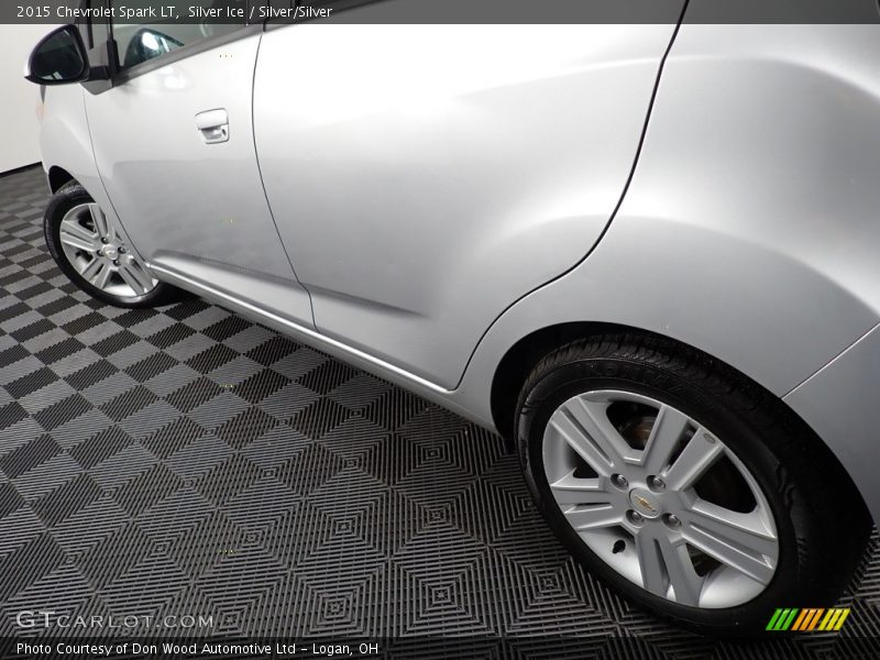 Silver Ice / Silver/Silver 2015 Chevrolet Spark LT