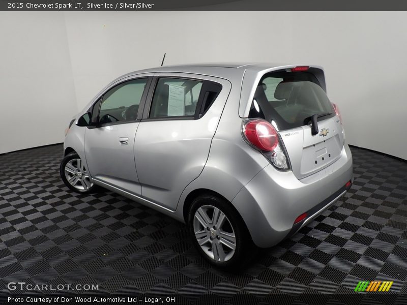 Silver Ice / Silver/Silver 2015 Chevrolet Spark LT