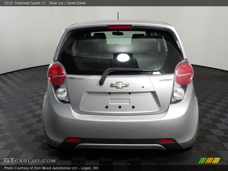 Silver Ice / Silver/Silver 2015 Chevrolet Spark LT
