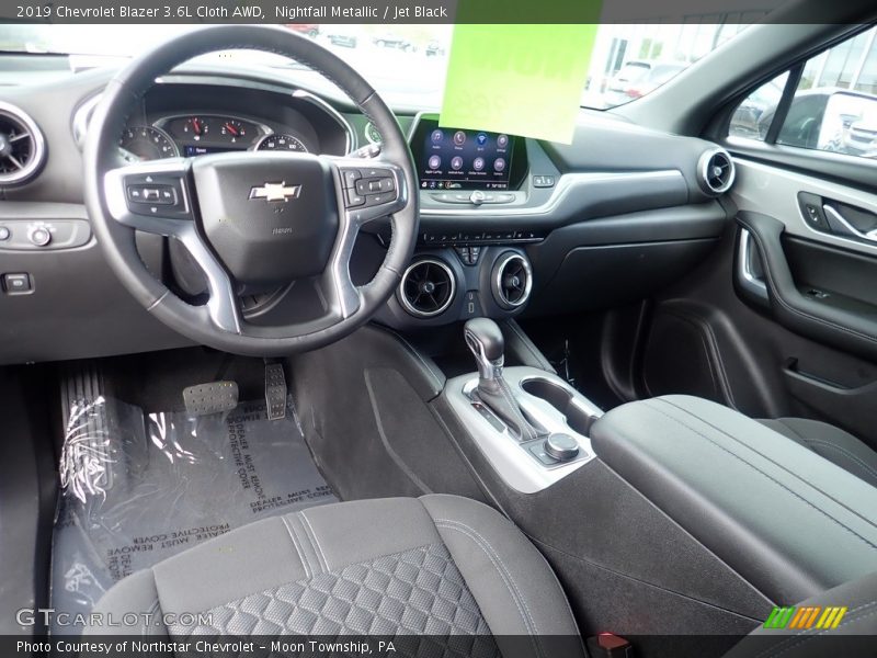 Nightfall Metallic / Jet Black 2019 Chevrolet Blazer 3.6L Cloth AWD