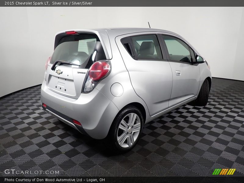 Silver Ice / Silver/Silver 2015 Chevrolet Spark LT