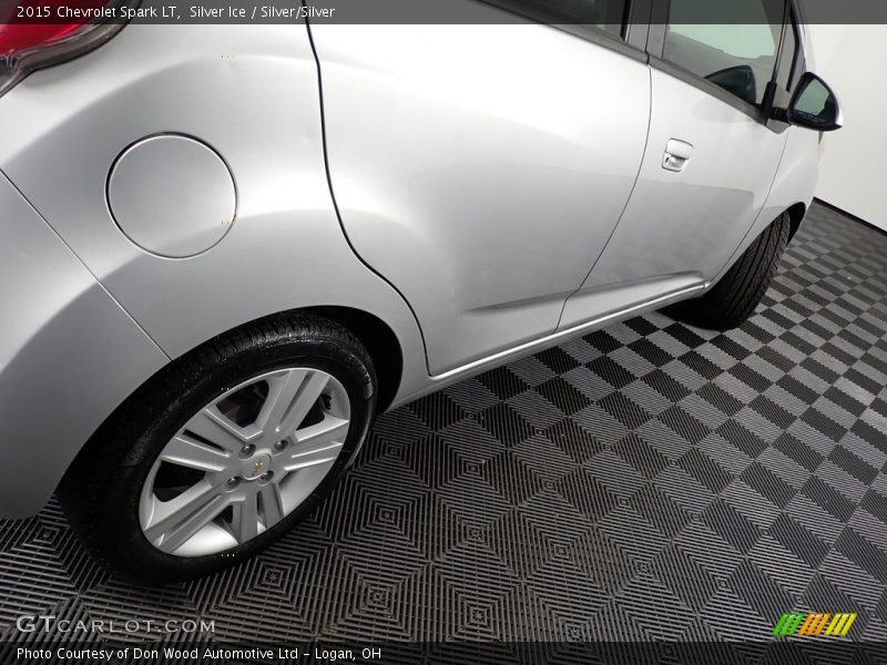 Silver Ice / Silver/Silver 2015 Chevrolet Spark LT