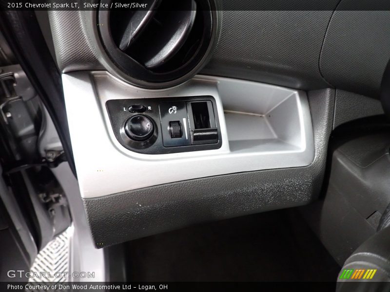 Silver Ice / Silver/Silver 2015 Chevrolet Spark LT