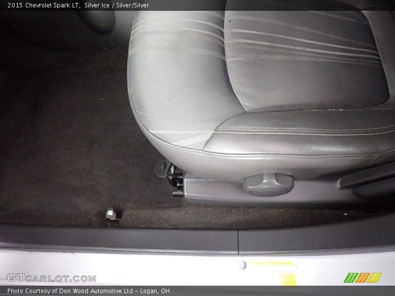 Silver Ice / Silver/Silver 2015 Chevrolet Spark LT