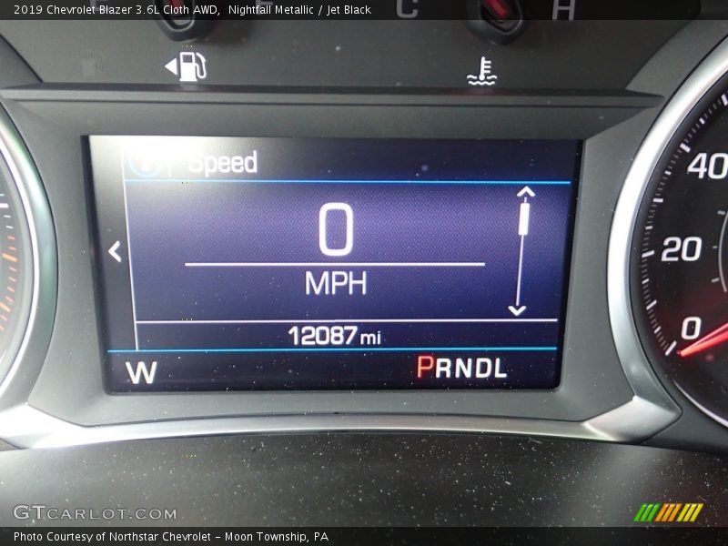 Nightfall Metallic / Jet Black 2019 Chevrolet Blazer 3.6L Cloth AWD