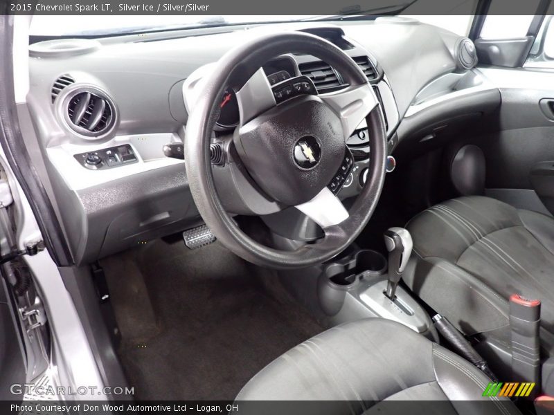 Silver Ice / Silver/Silver 2015 Chevrolet Spark LT