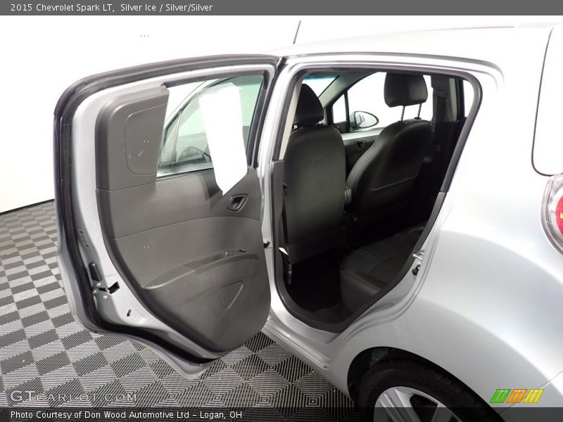 Silver Ice / Silver/Silver 2015 Chevrolet Spark LT
