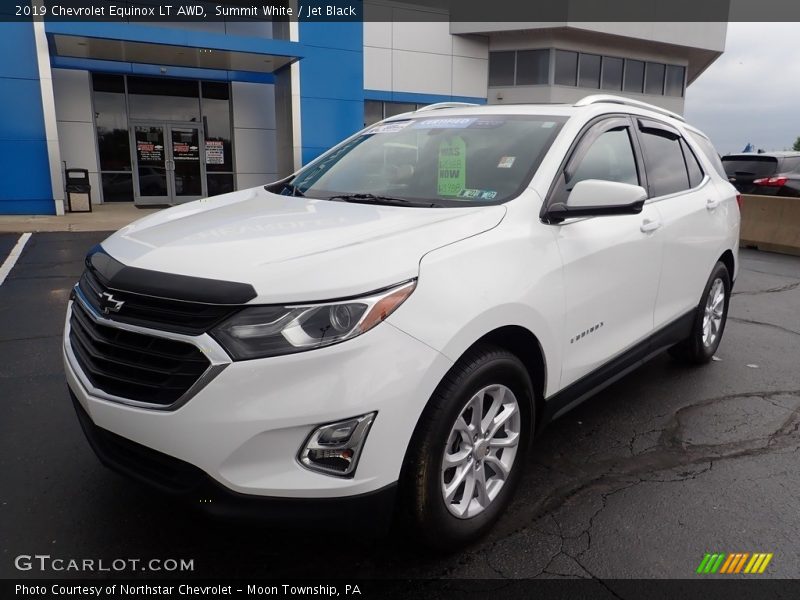 Summit White / Jet Black 2019 Chevrolet Equinox LT AWD