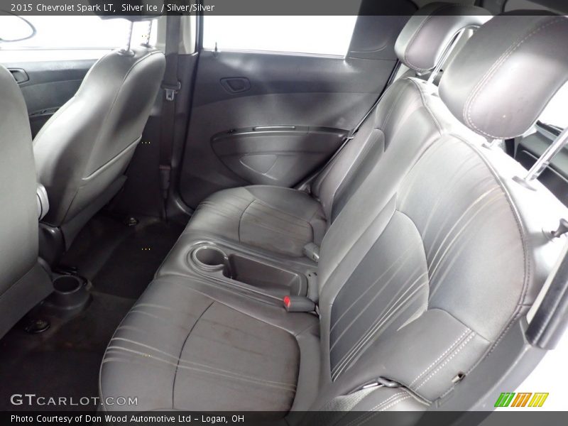 Silver Ice / Silver/Silver 2015 Chevrolet Spark LT