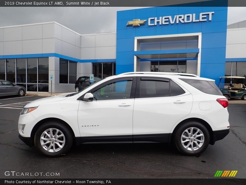 Summit White / Jet Black 2019 Chevrolet Equinox LT AWD