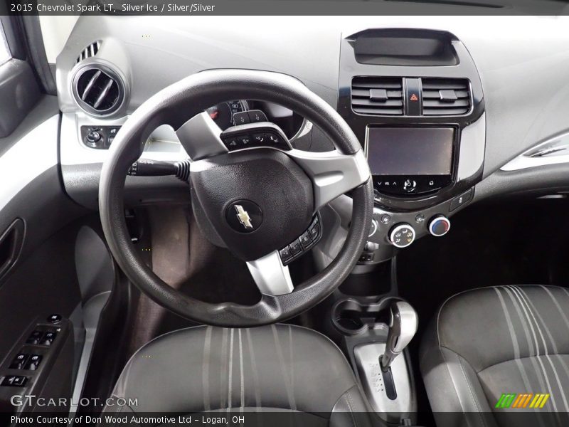 Silver Ice / Silver/Silver 2015 Chevrolet Spark LT