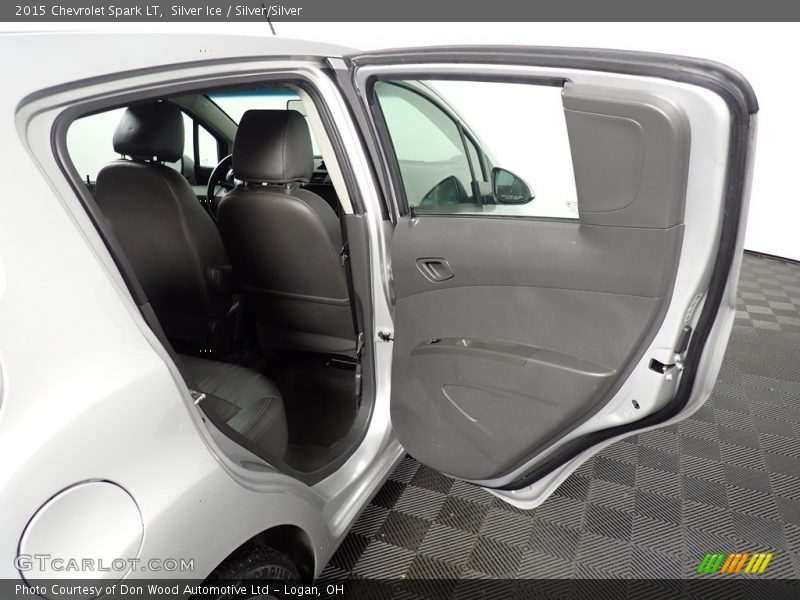Silver Ice / Silver/Silver 2015 Chevrolet Spark LT