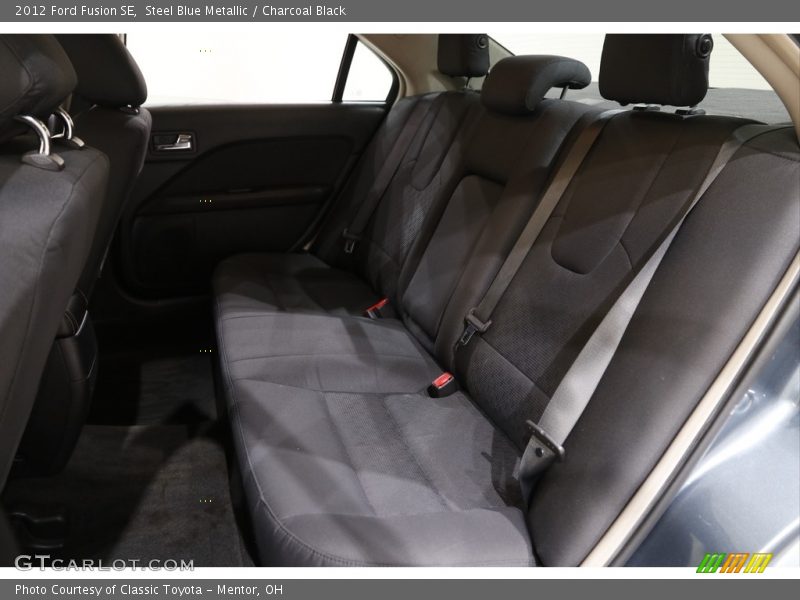 Steel Blue Metallic / Charcoal Black 2012 Ford Fusion SE