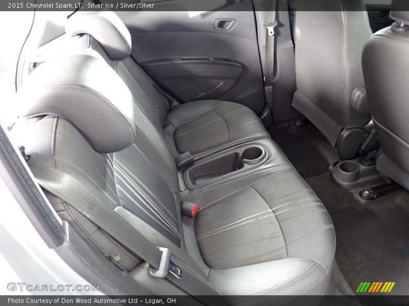 Silver Ice / Silver/Silver 2015 Chevrolet Spark LT