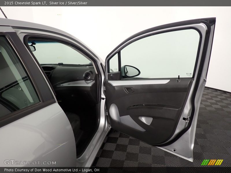 Silver Ice / Silver/Silver 2015 Chevrolet Spark LT