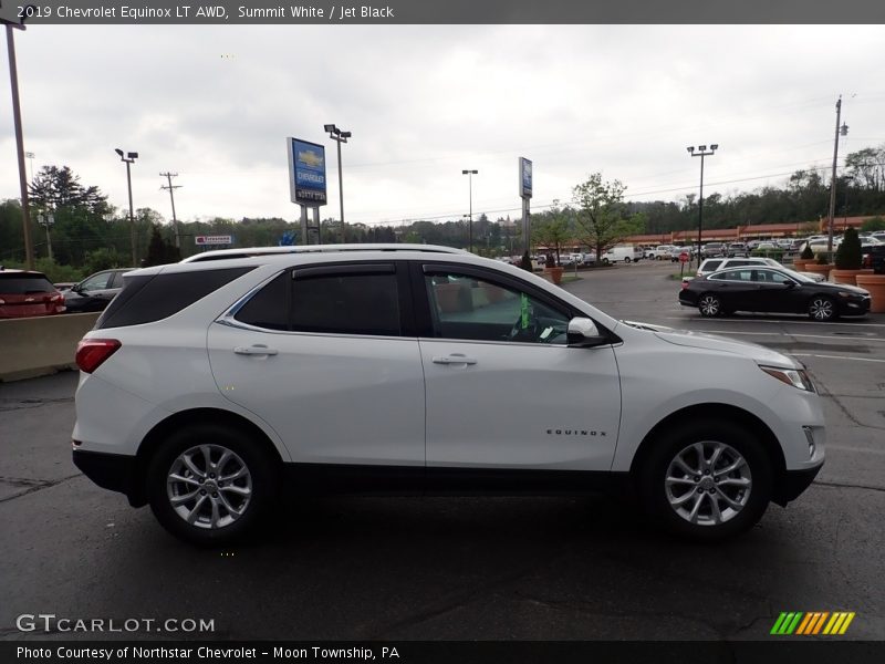 Summit White / Jet Black 2019 Chevrolet Equinox LT AWD