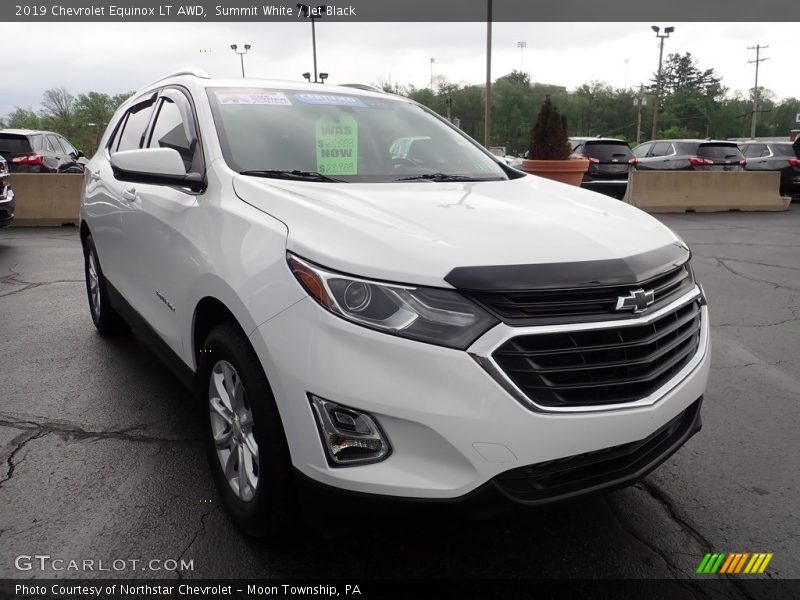 Summit White / Jet Black 2019 Chevrolet Equinox LT AWD