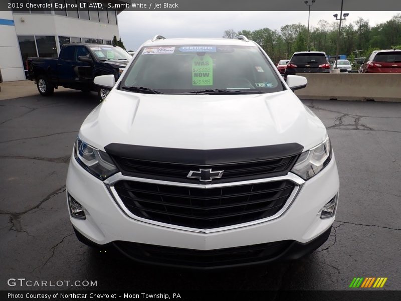 Summit White / Jet Black 2019 Chevrolet Equinox LT AWD