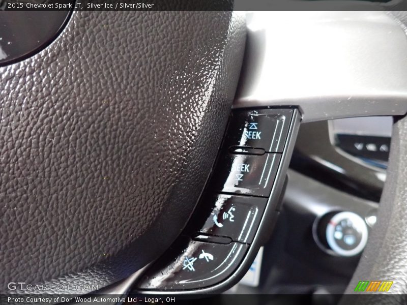 Silver Ice / Silver/Silver 2015 Chevrolet Spark LT