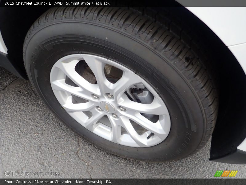 Summit White / Jet Black 2019 Chevrolet Equinox LT AWD