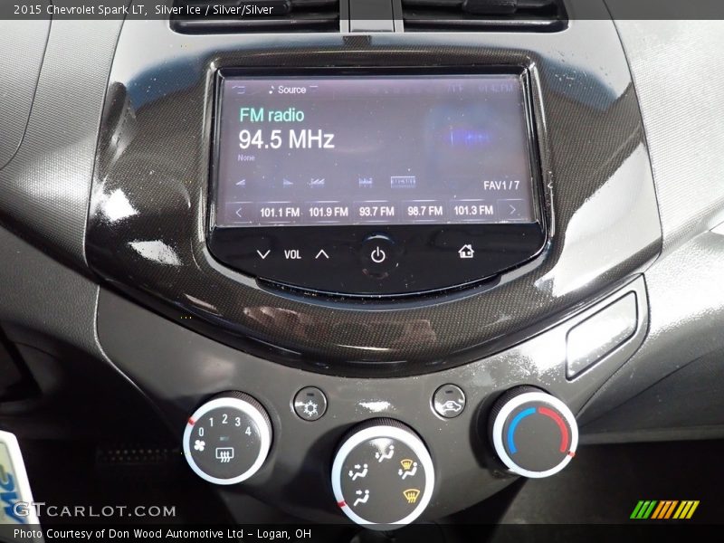 Silver Ice / Silver/Silver 2015 Chevrolet Spark LT