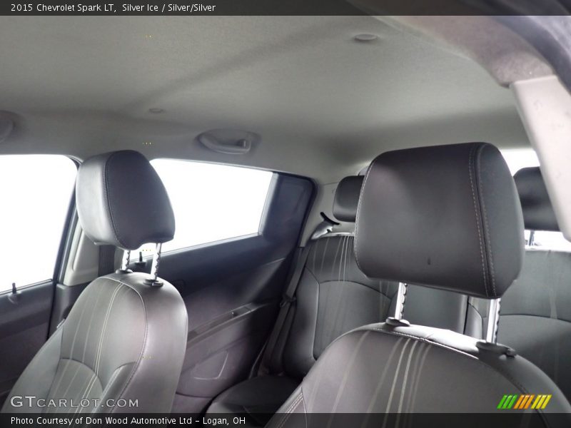 Silver Ice / Silver/Silver 2015 Chevrolet Spark LT