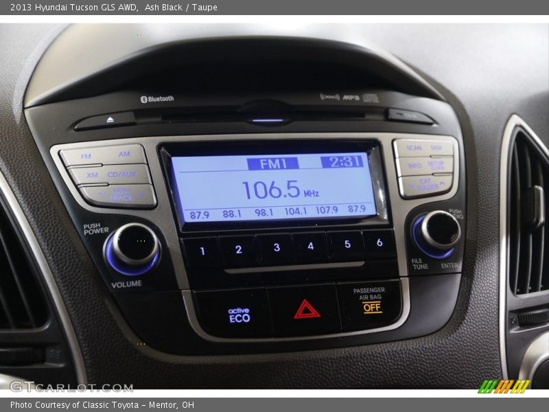 Ash Black / Taupe 2013 Hyundai Tucson GLS AWD