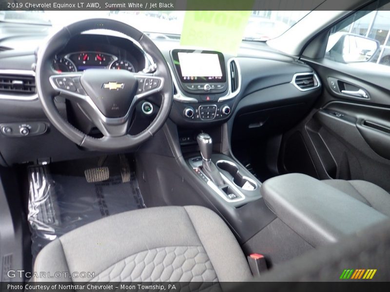 Summit White / Jet Black 2019 Chevrolet Equinox LT AWD