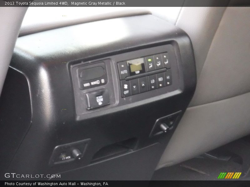 Controls of 2013 Sequoia Limited 4WD