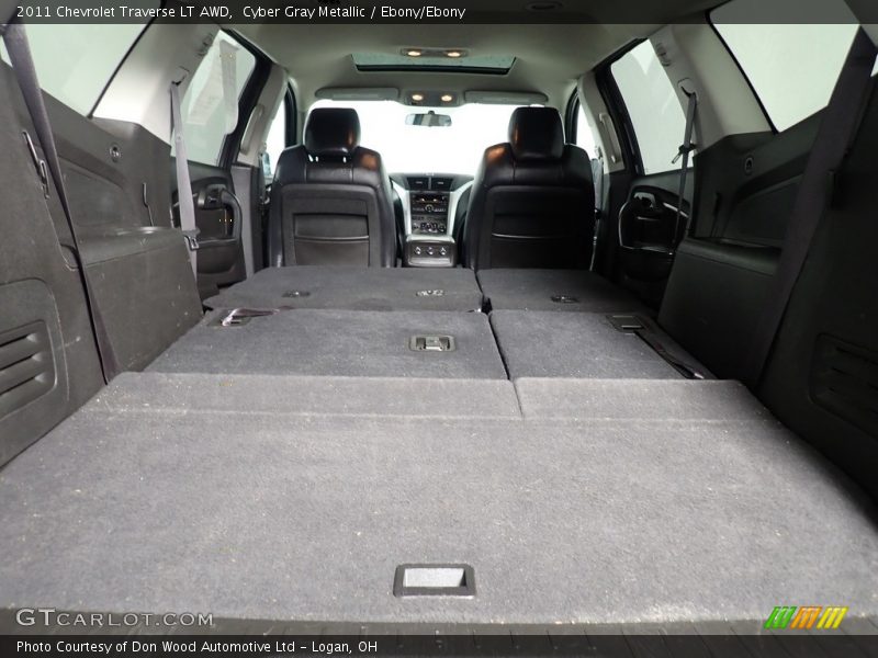 Cyber Gray Metallic / Ebony/Ebony 2011 Chevrolet Traverse LT AWD