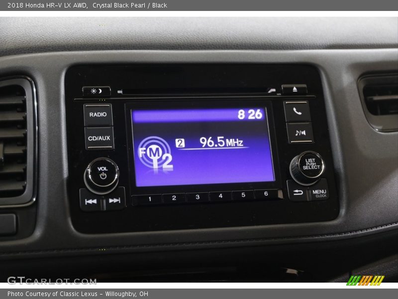 Audio System of 2018 HR-V LX AWD