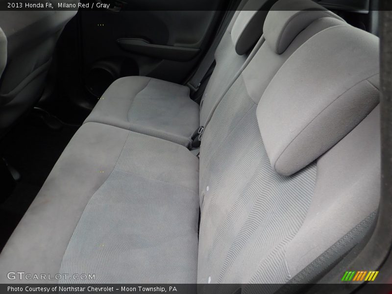 Milano Red / Gray 2013 Honda Fit