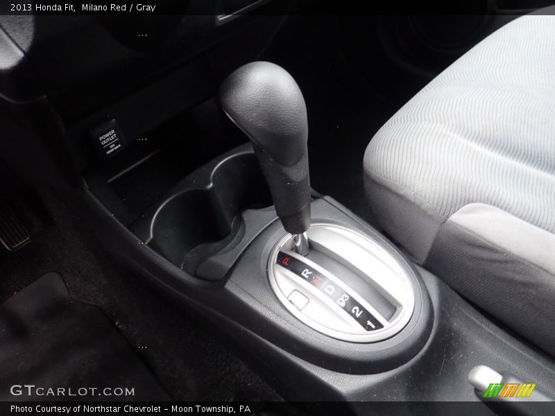 Milano Red / Gray 2013 Honda Fit