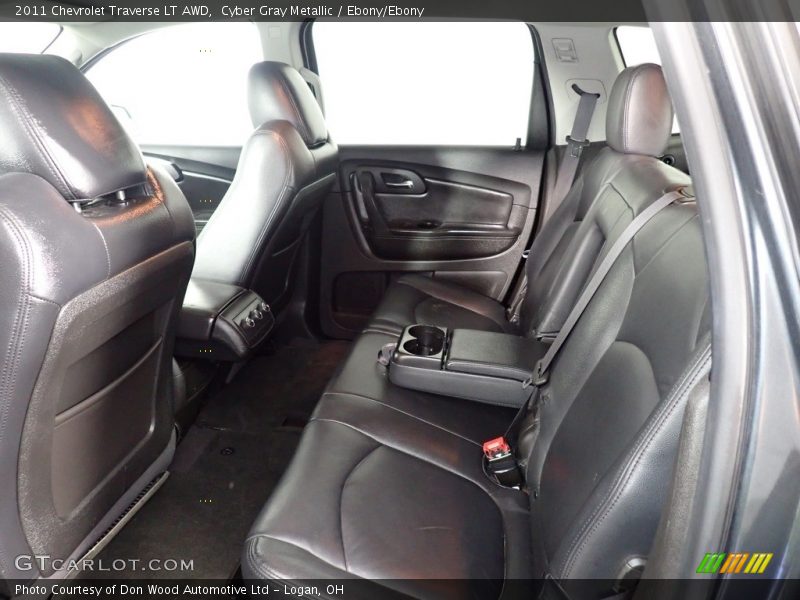 Cyber Gray Metallic / Ebony/Ebony 2011 Chevrolet Traverse LT AWD